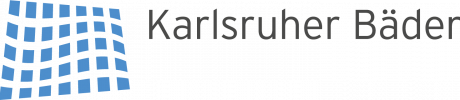 Logo Karlsruher Bädergesellschaft mbH Bäderbetriebe - Stadt Karlsruhe Fächerbad Karlsruhe GmbH